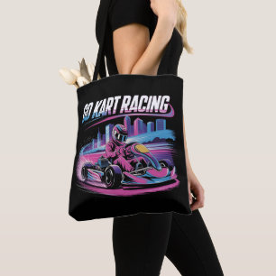 Tote Bag Go Kart Racing