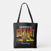 Tote Bag Go Kart Racing Personnalisé Motorsport Karting (Dos)