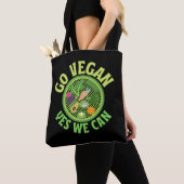 Tote Bag Go Vegan (De près)