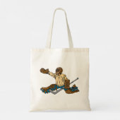 Tote Bag Goalie de hockey (Dos)