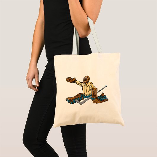 Tote Bag Goalie de hockey