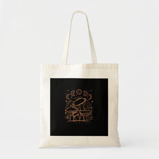 Tote Bag Goblincore Aesthetic Mushroom Fungi Academia (Devant)