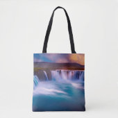 Tote Bag Godafoss, chutes d'Islande (Devant)
