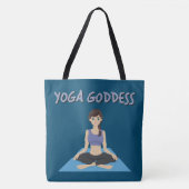 TOTE BAG GODDESS YOGA (Devant)