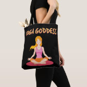 TOTE BAG GODDESS YOGA (De près)