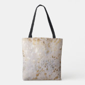 Tote Bag Gold Cowhide Print Metallic (Dos)