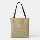 Tote Bag Gold Marbling : Grunge Texture Design (Dos)