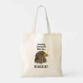 Tote Bag Golden Eagle Head (Dos)
