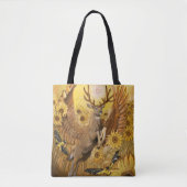 Tote Bag Golden Feilds Mule Deer (Devant)