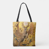 Tote Bag Golden Feilds Mule Deer (Dos)