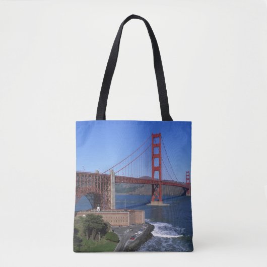 Tote Bag Golden Gate Bridge, San Francisco, Californie 7 (Devant)
