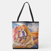 Tote Bag GOLDEN GIRL Chow (Devant)
