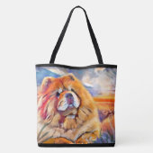 Tote Bag GOLDEN GIRL Chow (Dos)