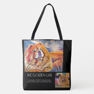 Tote Bag GOLDEN GIRL personnalisée pour Joanne fourre-tout