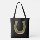 Tote Bag Golden horseshoe (Dos)