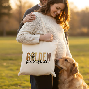 Tote Bag Golden Mama   Maman Golden Retriever en devenir
