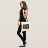 Tote Bag Golden Mandelbrot - Fractal (Devant (modèle))