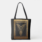Tote Bag Golden Phoenix Elégance (Dos)