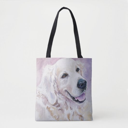 Tote Bag Golden retriever (Devant)