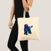 Tote Bag Goldendoodle Labradoodle Art Silhouette (Devant (produit))