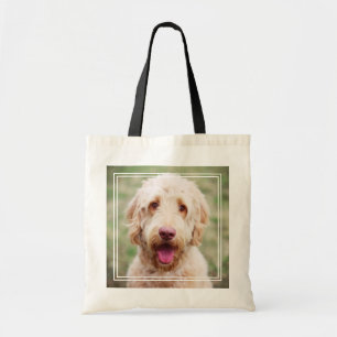 Tote Bag Goldendoodle souriant