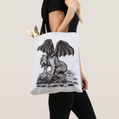 Tote Bag Golem Gargoyle (De près)