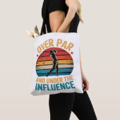 Tote Bag Golf drôle buvant (De près)