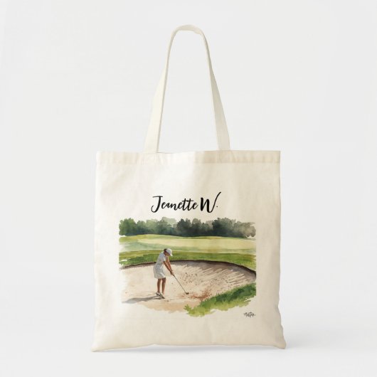 Tote Bag Golf Golfeuse (Devant)