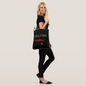 Tote Bag GOLF - Grand-mère du GOLF, Cool (Sur le modèle)