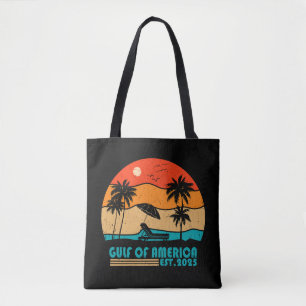 Tote Bag Golfe d'Amérique patriotique vintage-américaine
