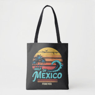 Tote Bag Golfe du Mexique Forever Vintage Beach Mexicaine