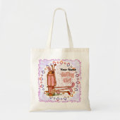 Tote Bag Golfeuse Fille de Golf (Devant)