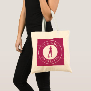 Tote Bag Golfeuse Par Heure De Départ Golf Mignon Pour Elle