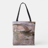 Tote Bag Gondolas de John Singer Sargent, Impressionnisme A (Dos)