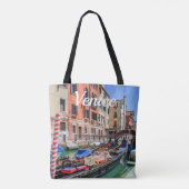 Tote Bag Gondole traditionnelle à Venise (Dos)