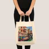 Tote Bag gondole traditionnelle à Venise (Devant (produit))