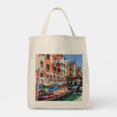 Tote Bag gondole traditionnelle à Venise (Dos)