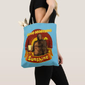 Tote Bag Good Morning Sunshine Funny Bigfoot Café (De près)