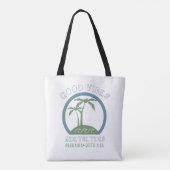 Tote Bag Good Vibes Ride the Tides Costa Rica (Dos)
