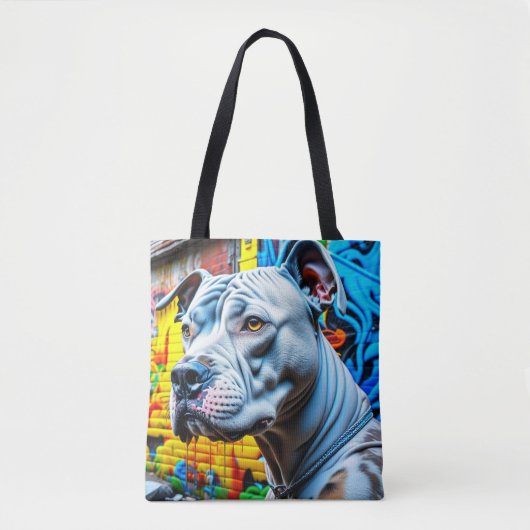 Tote Bag Goodie de Pitbull urbain (Devant)