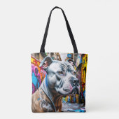 Tote Bag Goodie de Pitbull urbain (Dos)