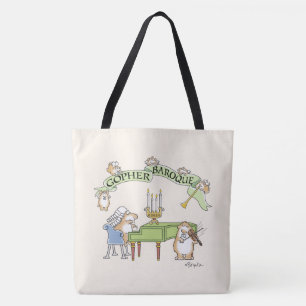 Tote Bag GOPHER BAROQUE par Sandra Boynton