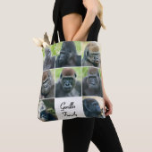 Tote Bag Gorilla Family (De près)