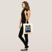 Tote Bag gorille de noël (Devant (modèle))