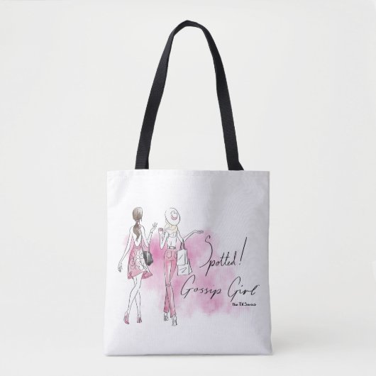 Tote Bag Gossip Girl - Spotted! (Devant)
