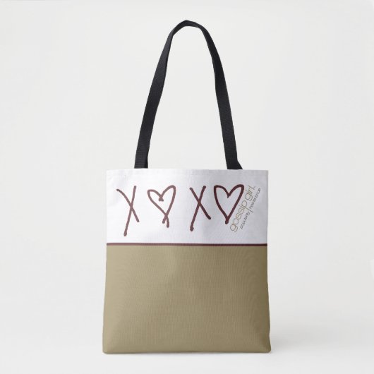 Tote Bag Gossip Girl X ♥ X Icon (Devant)