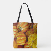 Tote Bag Gourds Citrouille Automne Automne Rustique Pays (Dos)