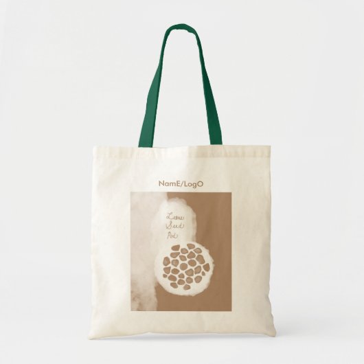 Tote Bag gousse de graines de lotus_objet_11 (Devant)