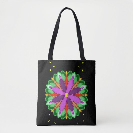 Tote Bag Gouttes pétales (Devant)