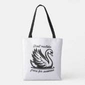 Tote Bag Grace pour faiblesse (Dos)